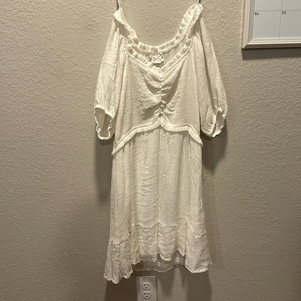 White dress